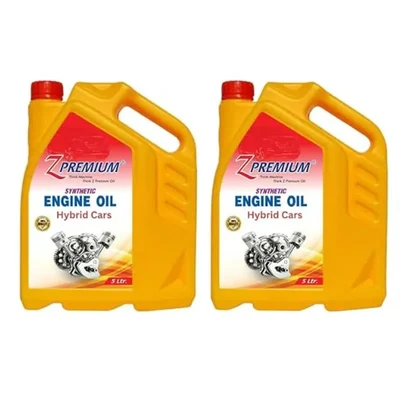 ZPremium Synthetic Hybrid Car Engine Oil 5L High Performance Smooth Flow