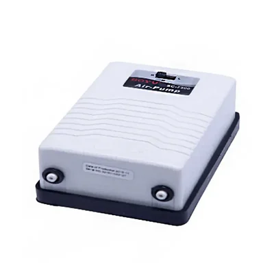 Boyu SC 7500 3.5W 2-Way Aquarium Air Pump with Dual Outlet 2x3 L/h Low Noise for Commercial & Home Aquatic Aeration