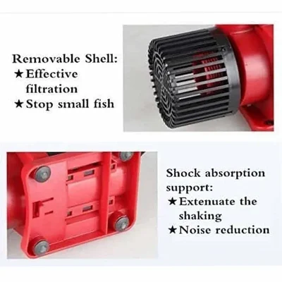 Sunsun JDP-6000 60W Water Pump | 6000 L/hr Variable Flow Submersible Pump for Ponds, Aquariums, & Hydroponics