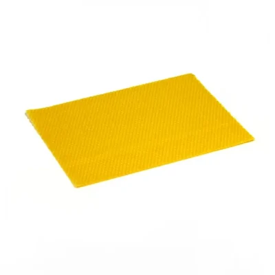 100% Pure Beeswax Comb Foundation Sheet Hive Frame Wax 10 Pcs