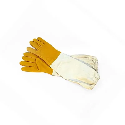 Premium Beekeeping Gloves Extended Canvas Gauntlet 1 Pair