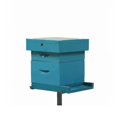 Premium 8-Frame Wooden Bee Box Stable Environment (1 Pc)