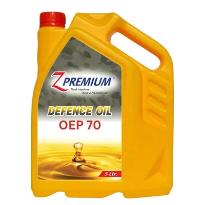 ZPremium Extreme Pressure Gear Oil OEP 70 for Gearboxes Differentials Armored Vehicles Transmissions, 5L