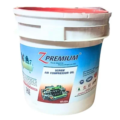 Z Premium Screw Compressor Oil High Performance Lubrication Rotary Screw Air Compressors 10L Superior Wear Protection