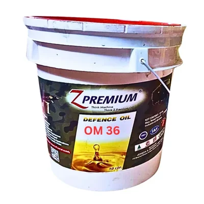 Z Premium Defence Oil OM High Performance Heavy Duty Lubricant for Military Industrial Engines Gearboxes Bearings Machinery 10L