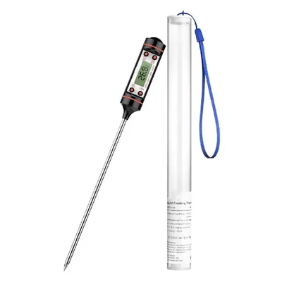 Akivin 30cm Pen Type Digital Thermometer Long Stainless Probe