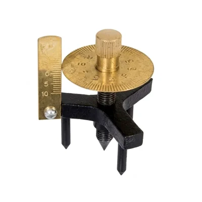 Akivin Brass Spherometer Precision Curvature Radius Meter