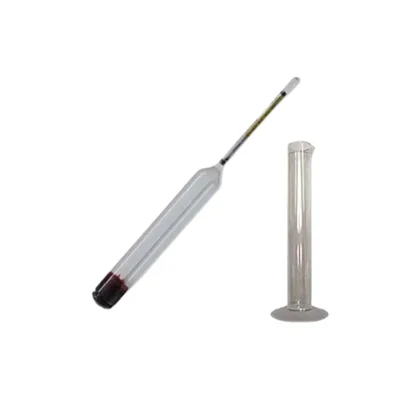 Akivin 100 ml Glass Body Dairy Quality Tester Lactometer for Milk Testing