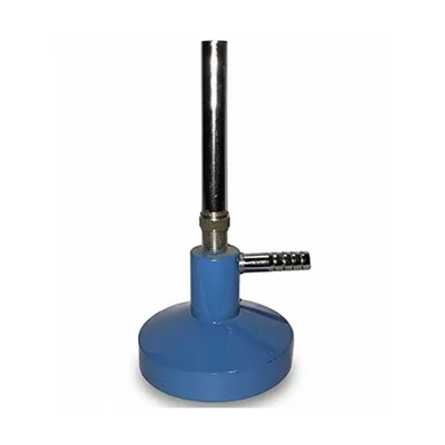 Akivin Compact Metal Base Laboratory Bunsen Burner Without Stopcock