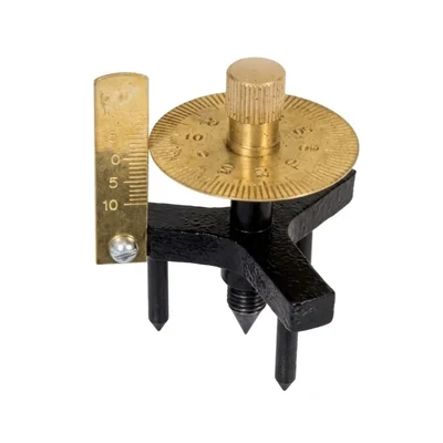 Akivin Pye Type Double Disc Precision Spherometer Curvature Tool