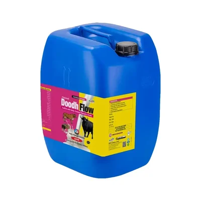 REFIT ANIMAL CARE Triple Strength Chelated Liquid Calcium (Doodh Flow 50 Ltr Drum) for Cow, Buffalo, Goat and Cattle