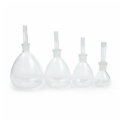 Akivin Glass Pycnometer 10 Cups Capacity Precision Laboratory Specific Gravity Bottle Density Archimedes Tool