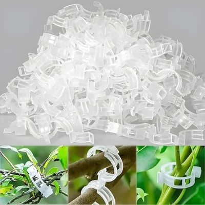 AgriVision Sturdy Support Clips Plant Support Quick Attachment 200 pcs High Quality Durable