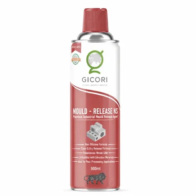 GICORI 500ml Non Silicon Mould Release Spray Paintable Agent for Injection Molding High Temperature Synthetic Polymer