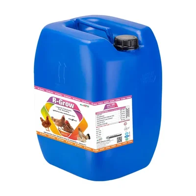 REFIT ANIMAL CARE Liquid Calcium Supplement for Poultry, Chicks, Layers & Broilers (R-Grow 50 Ltr Drum)