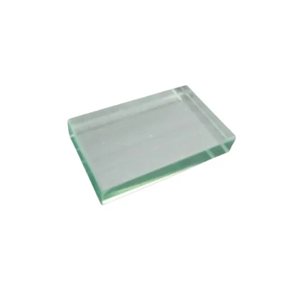 Akivin Glass Slab 100x60x18 MM High Transparency Multipurpose Lab Equipment for Physics Light Refraction