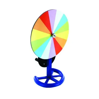 Akivin 6" Disc Pack of 1 Newton Colour Disc Hand Operated Metal Base Optics Dispersion Apparatus
