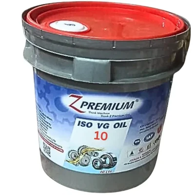 ZPremium Synthetic ISO VG 10 Lubrication Oil 10L Can High Thermal Stability Extreme Pressure Protection