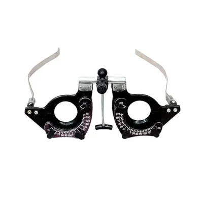 Akivin Trial Lens Frame for Eye Examination Adjustable Optometry Ophthalmic Vision Testing Tool 38mm