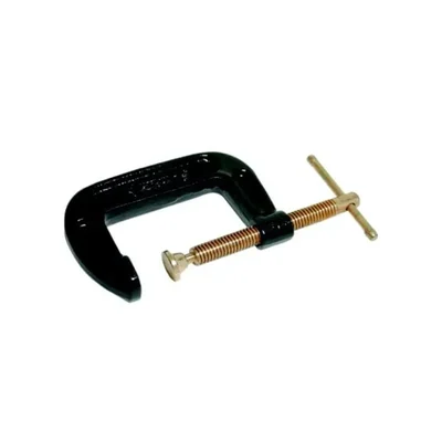 Akivin G Clamp 4 Inch Jaw Opening Heavy Duty Adjustable Metal Clamping Device Swivel Pad