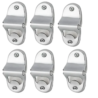 Pack of 12 Stainless Steel Chrome Coated Bottle Opener, 7 inch Speed Key for Commercial Bartending, Restaurants, Kitchen