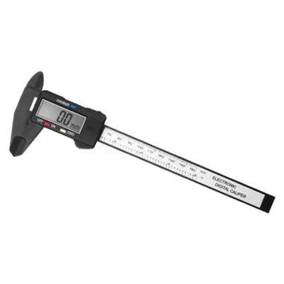 Akivin 6-Inch Digital Readout Vernier Calipers Metal Knob Locking Switch Zero Setting Precision Lab Measuring