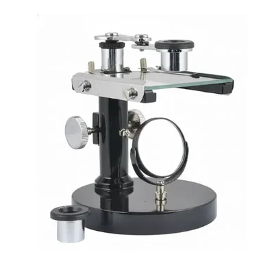 Akivin Brass Fitting Round Base Dissecting Microscope Stereo 2 Eyepieces 10X & 20X Biology Lab
