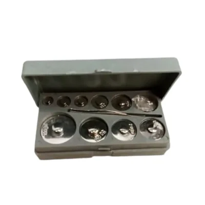 Akivin Durable Metal Calibration Physical Weight Box Accurate Mass Density Physics & Chemistry Lab