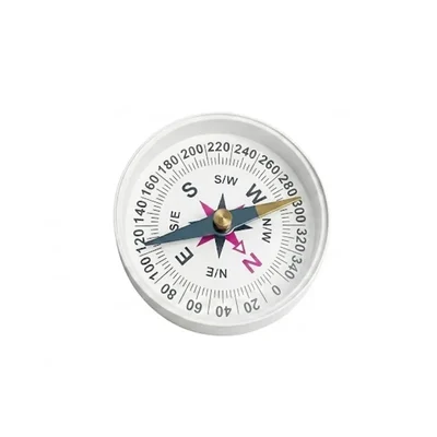 Akivin 75mm Pack of 10 Aluminium Magnetic Compass Portable Precision Easy-to-Read Dial Navigation Lab