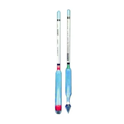 Akivin 700 to 750 Scale Petrol Hydrometer Specific Gravity Fuel Quality Analysis Laboratory Instrument