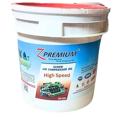 Z Premium High Speed Screw Compressor Oil 10L - Advanced Lubricant for Cooling & Wear Protection in Screw Compressors