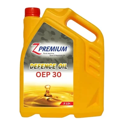 Z Premium Defence Oil OEP 30 Heavy Duty Engine Lubricant Superior Wear Protection Oxidation Resistance 5L