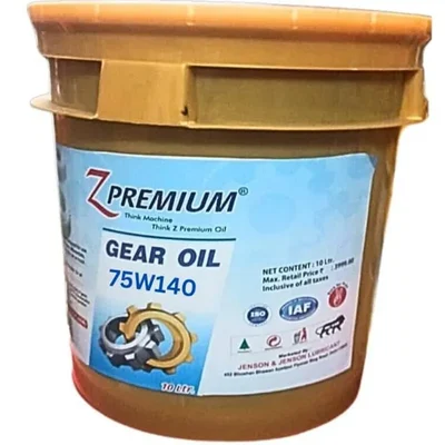 Z Premium 75W-140 Gear Oil 10L Manual Transmission & Gearbox Heavy Duty EP Wear Protection Lubricant Fluid Smooth Operation
