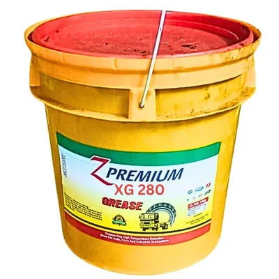 ZPremium XG 280 Heavy-Duty Semi-Fluid Grease for Open Gears Bearings Centralized Systems Marine Mining Lubricant 18L