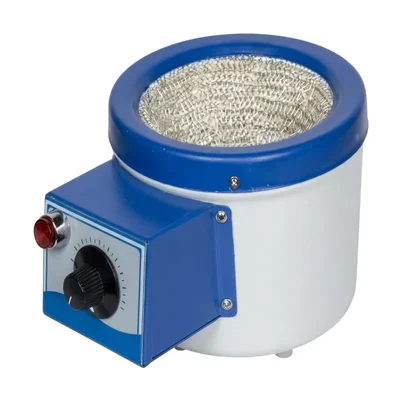 Conxport 500 ml 400°C Fiberglass Cloth Heating Mantle Round Bottom Flask Distillation Physics Lab