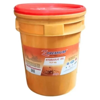 Z Premium HLP 46 Hydraulic Oil 20L Heavy Duty Lubricant Anti Wear for Industrial Machinery Compressors
