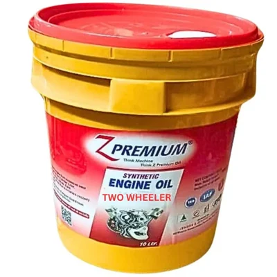ZPremium Fully Synthetic Two Wheeler Engine Oil High Performance Protection Smooth Ride Enhanced Efficiency 20 L