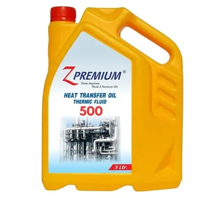 ZPremium 500 Heat Transfer Fluid 5L Industrial Thermal Oil High Oxidation Stability Superior Corrosion Protection