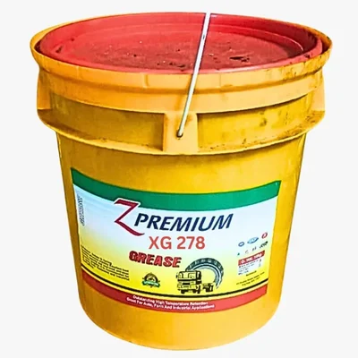 ZPremium XG 278 Grease 5L Bucket for Open Gears Bearings Marine Centralized Lubrication Semi-Fluid Industrial