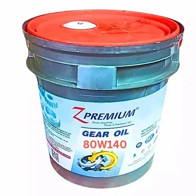 ZPremium 80W140 Synthetic Gear Oil High Viscosity EP Wear Protection Differential Lubricant 20L