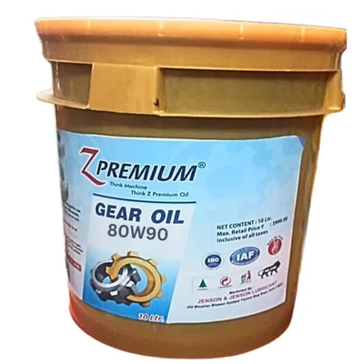 Z Premium 80W90 Gear Oil High Viscosity EP Wear Protection Manual Transmission Bearings 10L Fluid Lubricant