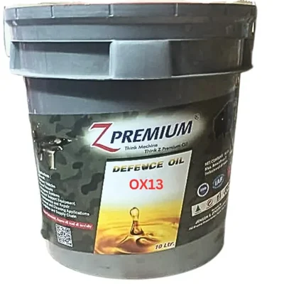 ZPremium Defence Oil OX 13 Industrial Gear Bearing Pump Compressor Lubricant Thermal Protection anti wear anti rust 10L