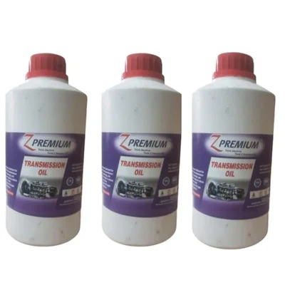 ZPremium ATF Transmission Oil Automatic Self Shifting Gearbox Smooth Shift Protection 1 L Fluid (Pack of 3)