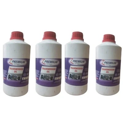 ZPremium ATF Transmission Oil Automatic Self Shifting Gearbox Smooth Shift Protection 1 L Fluid (Pack of 4)