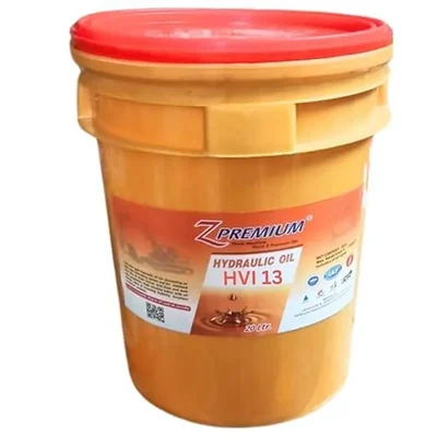 ZPremium HVI 13 Anti Wear Hydraulic Oil 20 Litres for Industrial Machinery Compressors Oxidation Thermal Stability