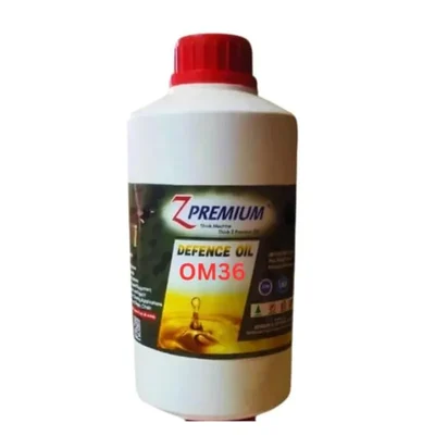 ZPremium Defence Oil OM 36 Military Grade Lubrication Oil 1 Litre for Engines Gear Systems Bearings Heavy Duty