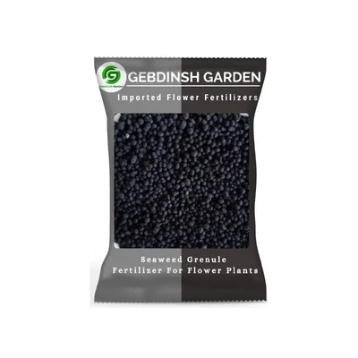 GEBDINSH Seaweed Granule Powder 100g for Plant Growth - Organic Bio Fertilizer