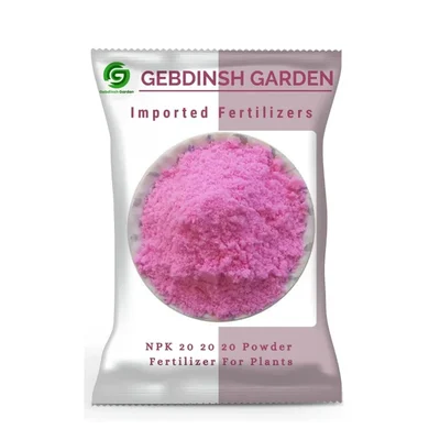 GEBDINSH 500g NPK 20-20-20 Organic Plant Fertilizer Fast Growth 1 Pc
