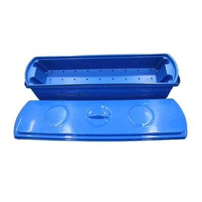 Conxport Pack of 1 10 Ltr ABS Cidex Tray Disinfection Container Lab