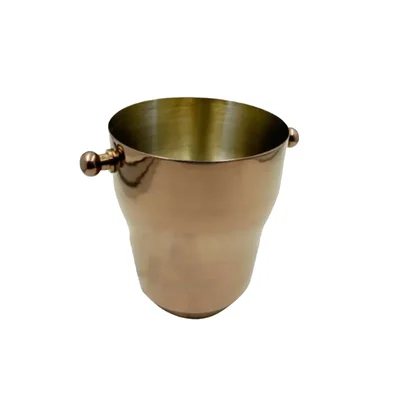 Premium 1500ml Rose Gold Ice Bucket with Knob